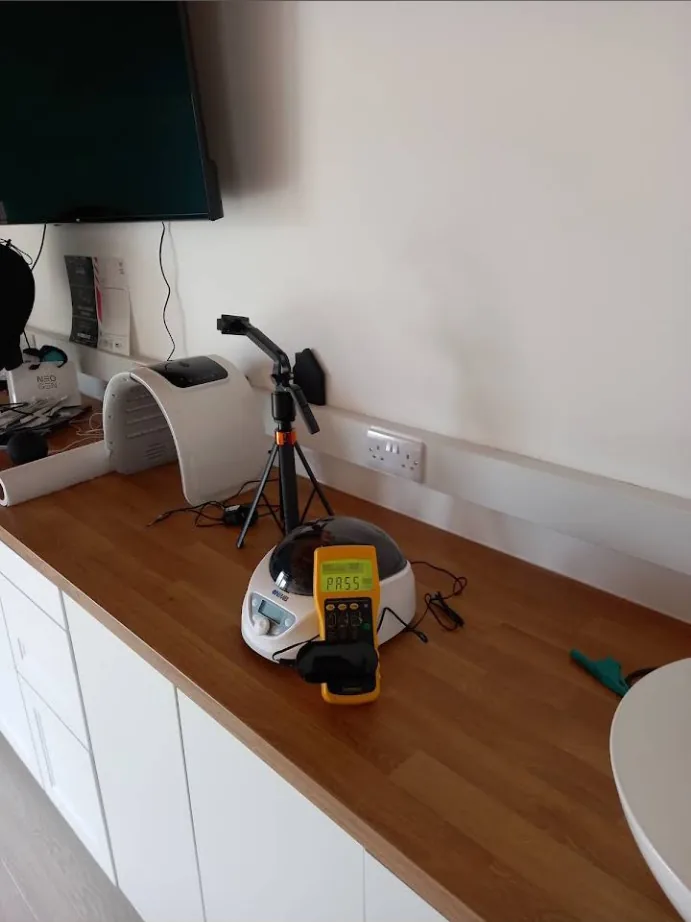 Small beauty appliances being PAT tested